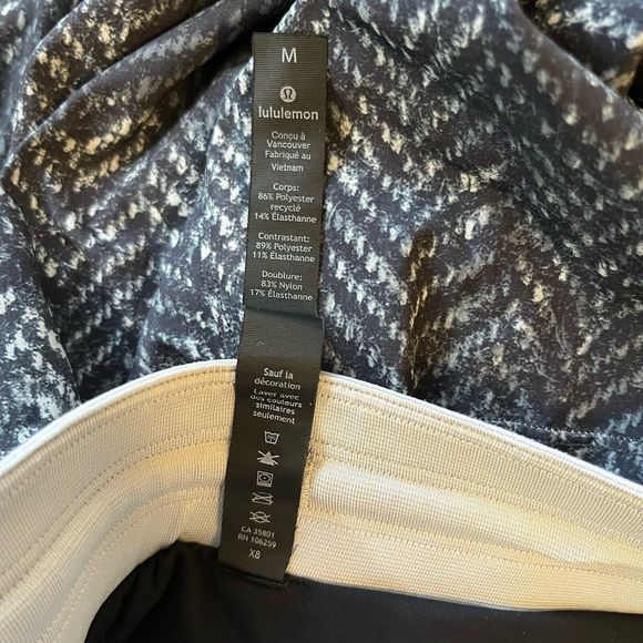 Lululemon Men’s Medium T.H.E. Short Luxtreme Liner 9" Herringbone Gray S… - Picture 3 of 3